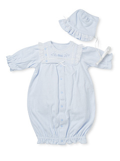 ・無撚糸パイル フード付き兼用ドレス 50〜60cm