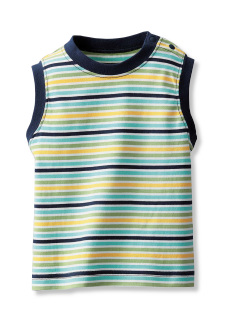 マルチボーダーカットスリーブ 100cm