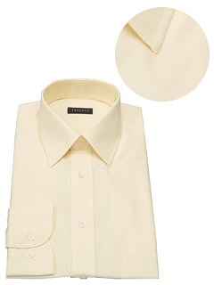 カラードレスシャツ(イエロー50)