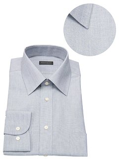 カラードレスシャツ(グレー13)