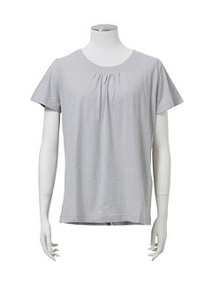 オーガニックコットン混Tシャツ(グレー10)