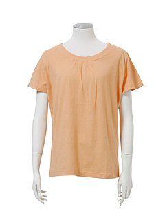 オーガニックコットン混Tシャツ(オレンジ40)