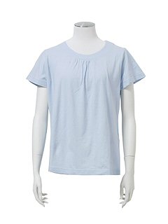 オーガニックコットン混Tシャツ(ターコイズ70)