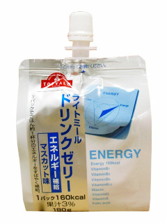 ライトミールドリンクゼリー エネルギーの補給