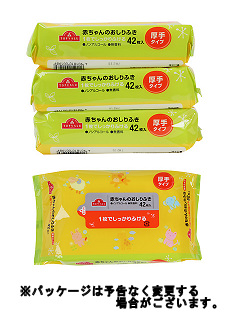 赤ちゃんのおしりふき厚手タイプ つめかえ用