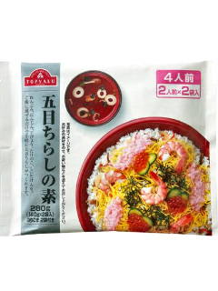 五目ちらしの素