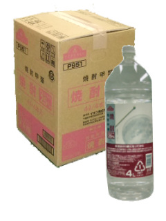 焼酎 25% 4Lケース