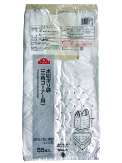 水切りポリ袋(三角コーナー用)