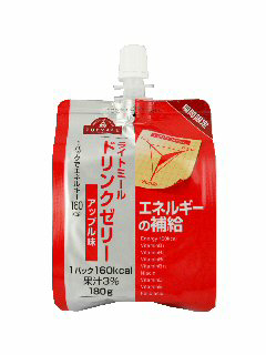 ライトミールドリンクゼリー エネルギー アップル味