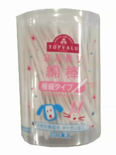 ベビー綿棒 細軸タイプ