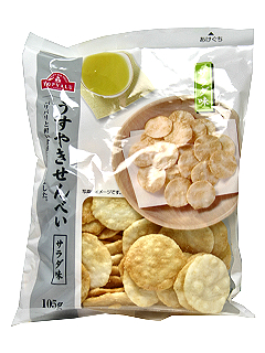 うす焼きせんべい サラダ