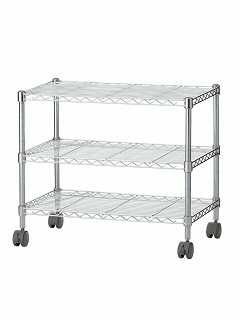 スチールラック3段