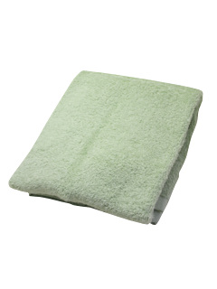 カラーハンドタオル ペールグリーン