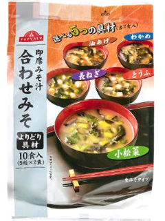 即席みそ汁 合わせみそよりどり具材