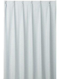 :厚地カーテン 無地シャンタン ブルーグリーン 1枚組