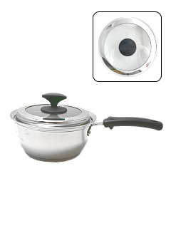 ・ステンレス片手鍋18cm