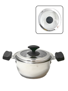 ・ステンレス両手鍋24cm