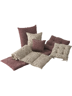 ・背当カバー MHHRB ダークレッド