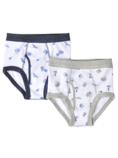 ・総柄ブリーフ 2P 130cm