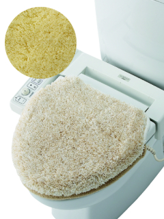 便座フタカバー ペールイエロー