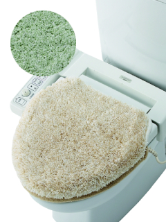 ・便座フタカバー ペールグリーン