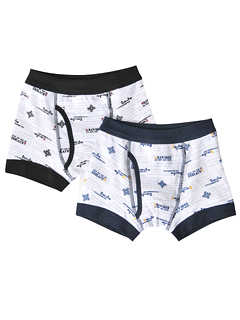 ・総柄ボクサーブリーフ 2P 130cm