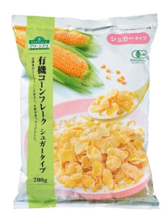 有機コーンフレークシュガータイプ