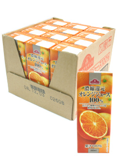 オレンジジュース100(ケース販売)