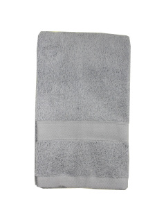 ・カラーハンドタオル ダークグレー