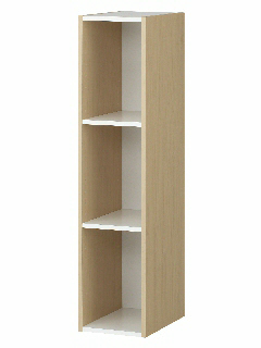 スリムカラーボックス3段CU−920