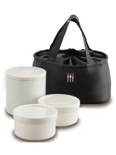 ・保温弁当箱L ブラック