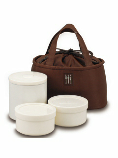 ・保温弁当箱M ブラウン