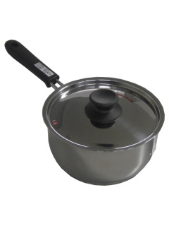 TV ステンレス鍋片手