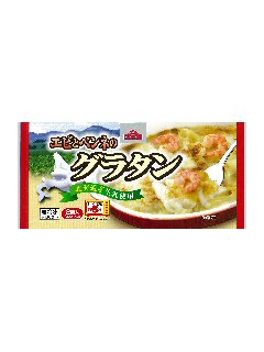 えびとペンネのグラタン