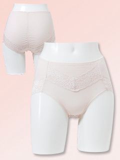 お尻サポートレギュラーショーツ (ピンク)