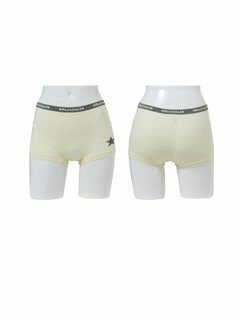 成形ショーツ スター柄 (ウスキイロ)