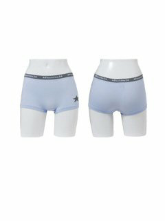 成形ショーツ スター柄 (サックス)