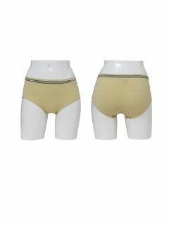 成形ショーツ チェック柄 (ベージュ)