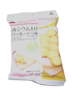 カルシウム入りクラッカーチーズ味