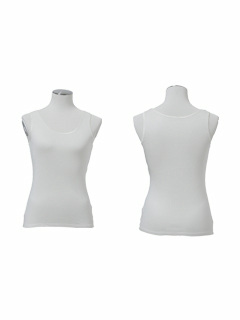 Silk&Cotton タンクトップ (オフ)