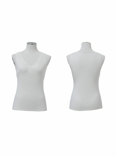 Silk&Cotton レース付ラン型 (オフ)