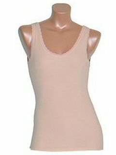 クーリシュファクトリブタンクトップ(ベージュ)