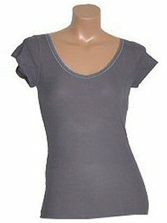 クーリッシュファクトリブフレンチソデ(グレー)