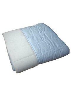 ・吸水速乾キルトケット ブルー