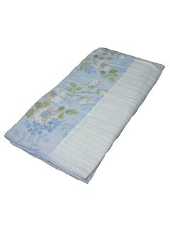 ・裏ガーゼタオルケット ローザ TV−MHR ブルー