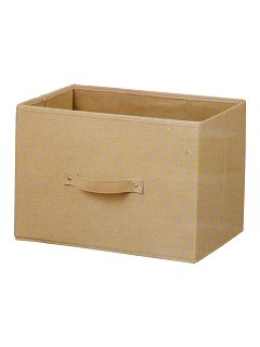 布製インナーボックス ヨコ型 ベージュ