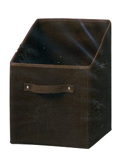 布製インナーボックス タテ型 ブラウン