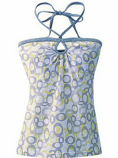 カップ付ホルダーネックプリント(グレー)