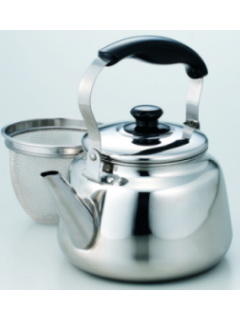 TV ステンレス茶こし付ケトル IH対応