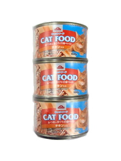 キャットフード かつお & まぐろ チキン